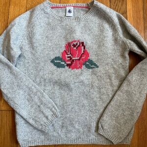 Petit Bateau girl sweater (size 10)